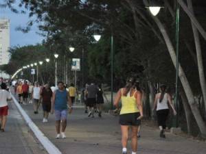 A caminhada na avenida Raul Lopes será fiscalizada
